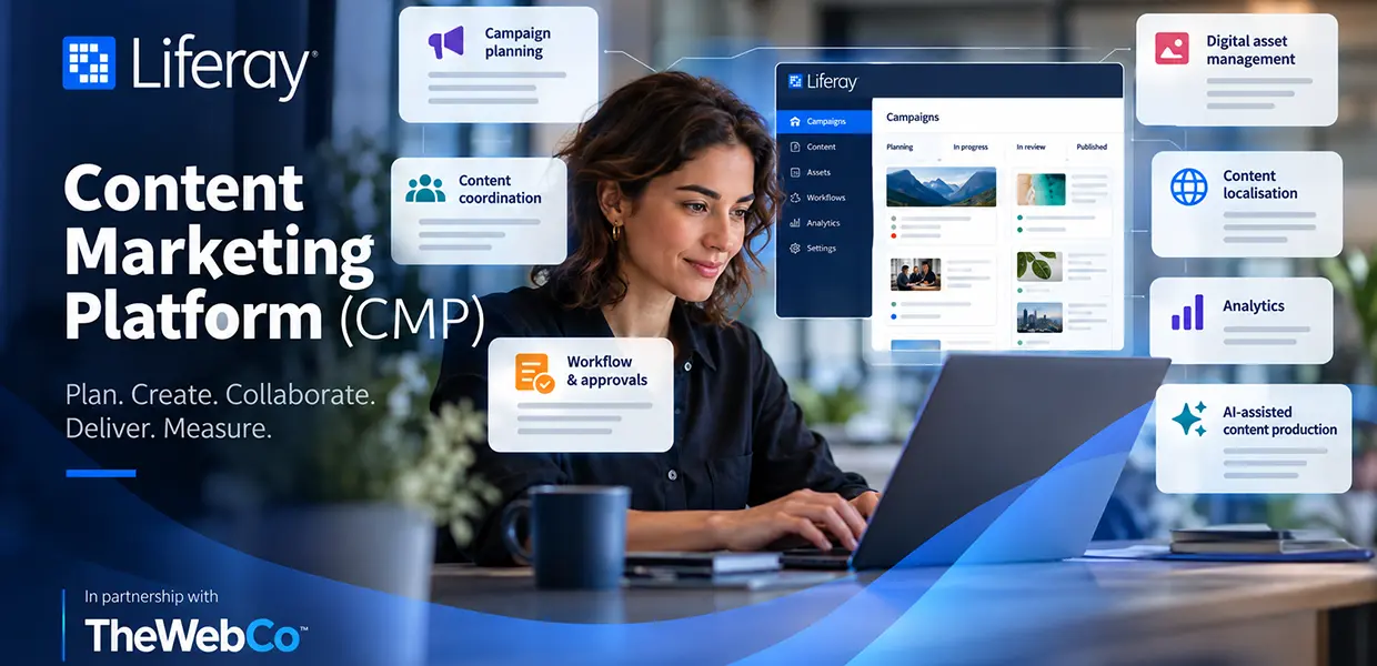 Liferay Content Marketing Platform for enterprise campaign planning and content coordination.
